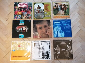 Vinyl SP / LP desky 60. - 80. léta - 4