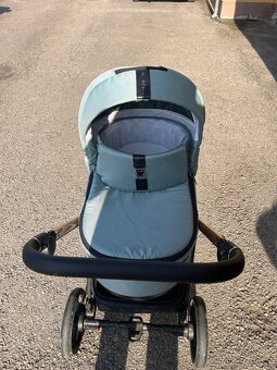 Kočárek Camarelo Belagio Mint 2v1 + autosedačka Cybex - 4