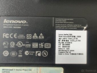 Lenovo Ideapad Y560 6 GB RAM, i7, 120 GB SSD - 4