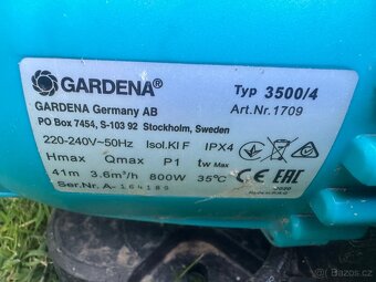 Zahradní čerpadlo Gardena - 4