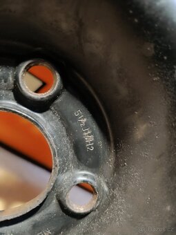 Zimní kola Opel Corsa 4x100 5,5Jx14 pneu 185/70R14 - 4