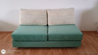 Italská designová rohová pohovka s podnožkou - 4
