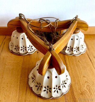 Starý krásný romantický lustr - 4