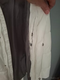 Pánská bílá bunda Pull & Bear vel.L/XL - 4