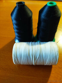 Nitě do šicího stroje, výšivka na kanavě, barvící páska do p - 4