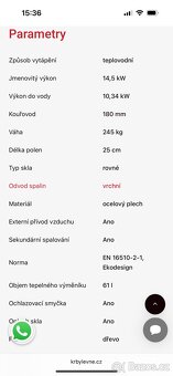 Prodám krbovou vložku ROMOTOP HEAW W2G 70.50 - 4