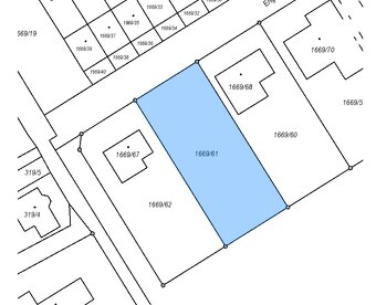 Pronájem zahrady / pozemku v Odrách 1000m2 / Engelsova - 4