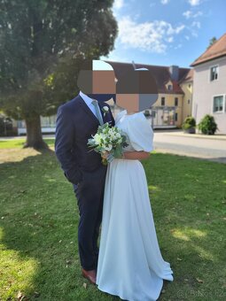 Romantické svatební šaty - 4
