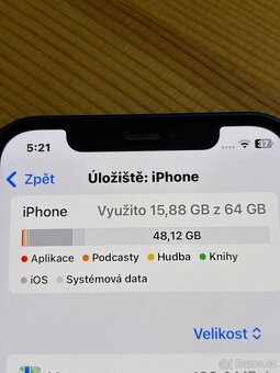 Apple IPhone 12 64GB, Modrý - 4