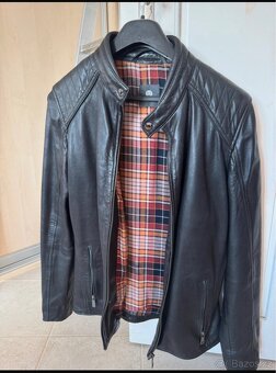 Kara kožená bunda z jehnětiny - 4