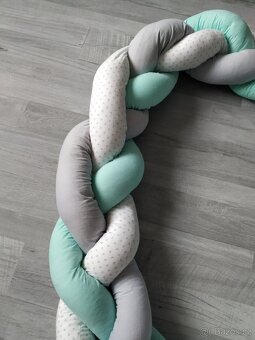 Pletený mantinel - 2m - 4