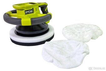 RYOBI Leštička 18V + 1.5 Ah Akumulátor - 4