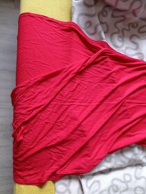 Červené letní maxi šaty H&M - 4