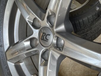 Alu kola 5x112 RC Škoda, Volkswagen,Audi 205/55 R16 letní - 4