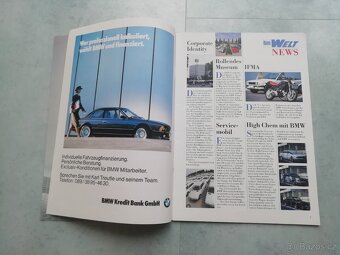 Časopis BMW Welt - uvedení E32 na trh - 1986 - 4