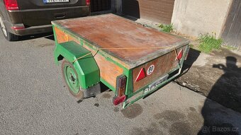 Přívěsný vozík s dobovými RZ - 4