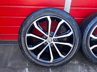 ALU kola 2x Škoda FEGLE 17" 7J ET49 + letní 225/45/R17 - 4