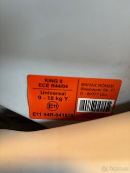 Britax King 2 - 4