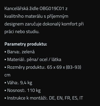 Nové kancelářské křeslo..... - 4
