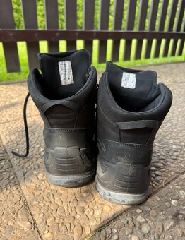 Prabos vagabund ankle taktické outdoorové boty midnight blac - 4