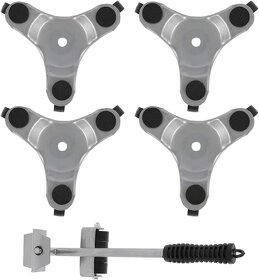 stěhovací podložky, transportní vozíky, 5-dílná sada sada - 4