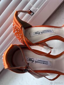 Nové Mango sandálky na podpatku - 4