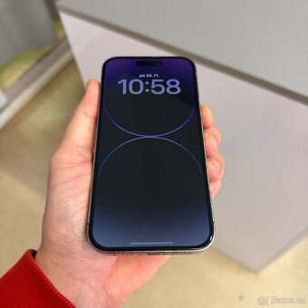 iPhone 14 Pro 256GB fialový, 100% baterie, 12 měsíců záruka - 4