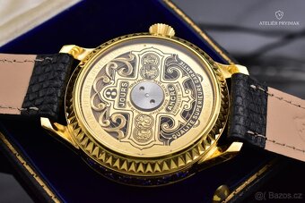 Jedinečné starožítné 8-denní hodinky HEBDOMAS 1900 - 4