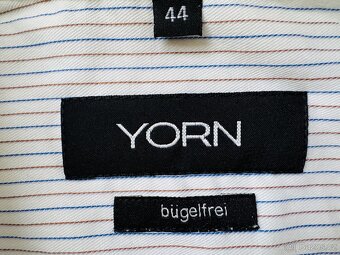 Pánská košile YORN – vel. 44, 100% bavlna - 4