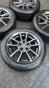 Prodám alu kola Borbet 15” s pneu Barum Bravuris - 4