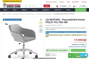 kancelářská židle LD Seating Pluto - více ks - 4