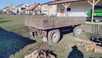 Traktorový přívěs, vlek 3,5t - 4