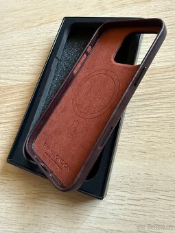 Kožený kryt Ryan London pro iPhone 16 Pro Max - 4