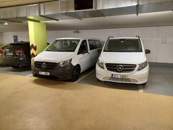 Pronájem dodávky Praha, Mercedes-Benz, Vito, 9 míst - 4