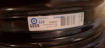 Ocelové disky Daewoo / Chevrolet 14" – 4 ks - 4