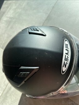 Moto přilba Zeus black Mat TOP stav - 4