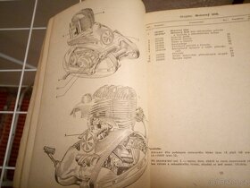 Jawa 350 pérák-seznam náhradních součástí 1951-2,orig. - 4