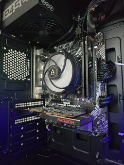 Herní PC/Ryzen 5/RX6400/16GB RAM/500GB SSD - 4