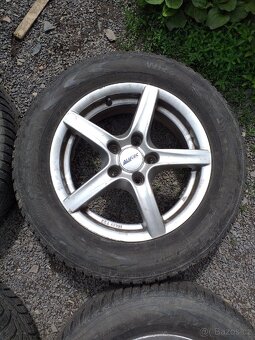 Alu kola 6Jx15H2 ET45 Pneu 195/65 R15 - 4