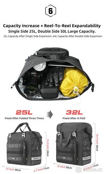 Rhinowalk boční brašny – sada 2 ks - 4