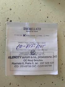 MORELLATO stříbrný náhrdelník s přírodním diamantem - 4
