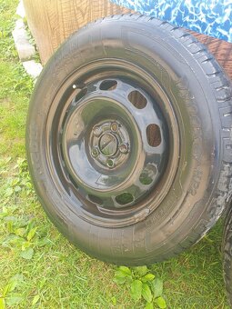 Prodám sadu plechových kol - 4
