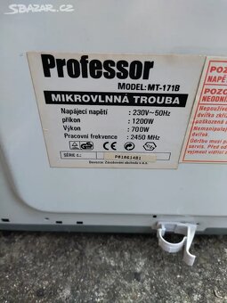 Mikrovlnná trouba Professor - 4