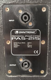 OMNITRONIC DX 1522 - 4