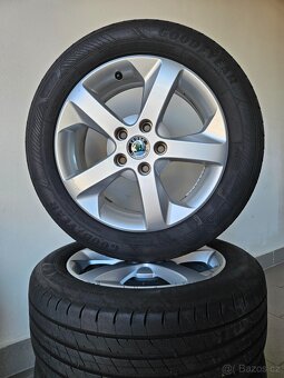 Orig. Skoda 5x112 Letní 205/50/16 - 4