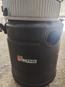 PROTOOL VCP 30E – Průmyslový vysavač, mokrý i suchý - 4