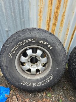ALU kola 6x139,7 R16 pneu 285/75/R16 - 4