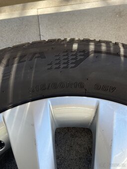 Prodej kol s letním pneu 215/60 r16 - 4