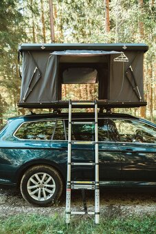Celohliníkový autostan SkySleeper AL 150 od SpímeNaStřeše - 4