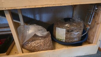 Klec pro králíčka včetně vybavení - 4